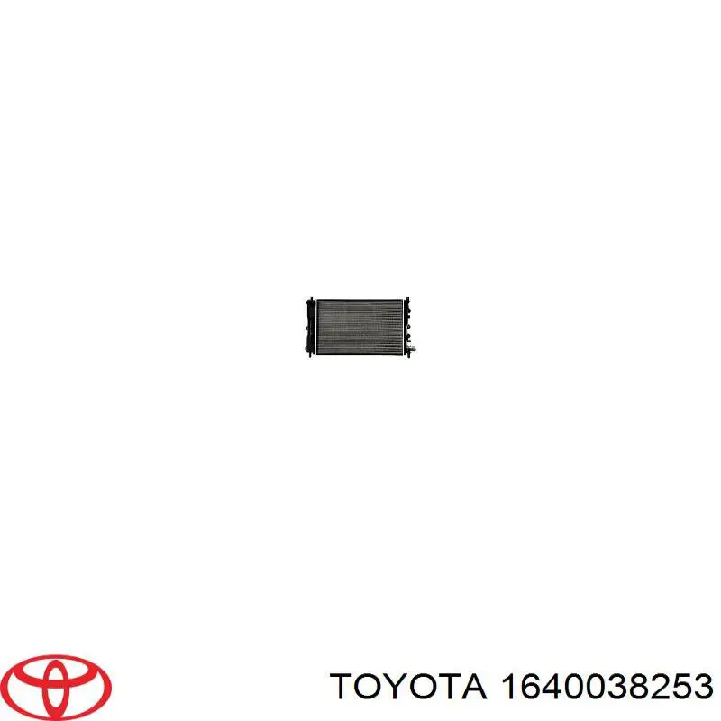 Água radiador Toyota 1640038250 precio, desde 194,90 EUR