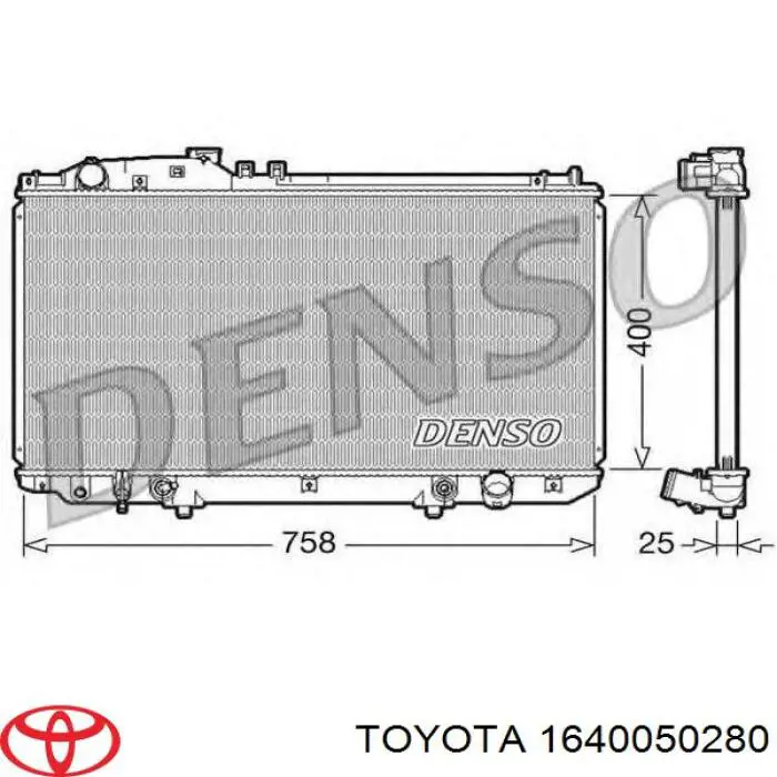 1640050280 Toyota radiador