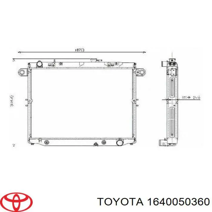 1640050360 Toyota radiador