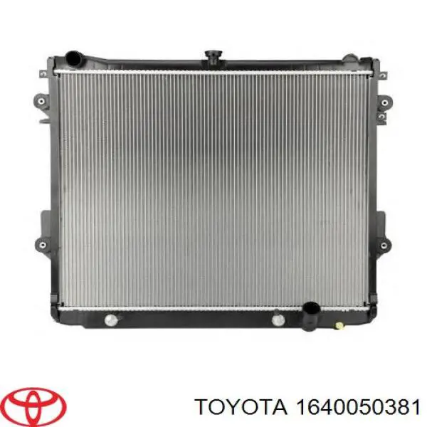 Água radiador Toyota 1640050381 precio, desde 218,32 EUR