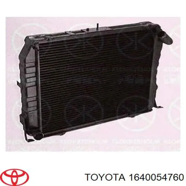 Comprar 1640054760 Toyota Radiador de auto