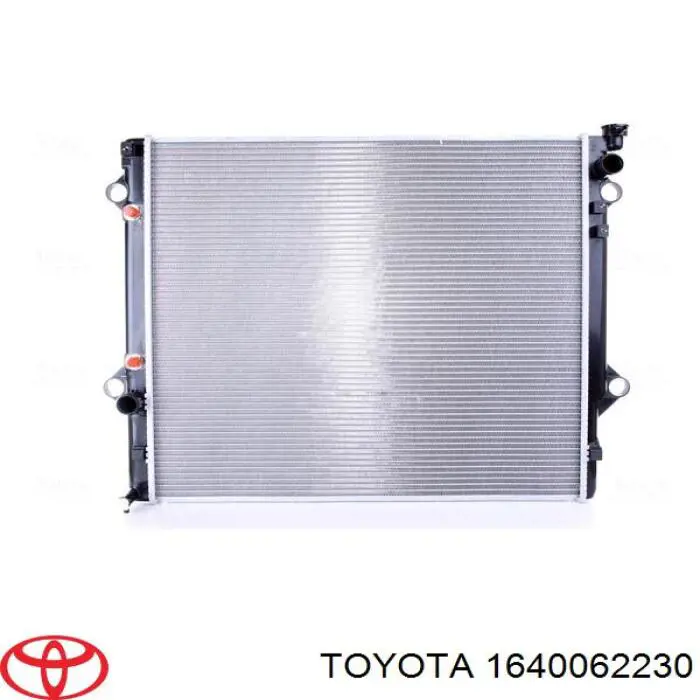 Radiador 1640062230 Toyota