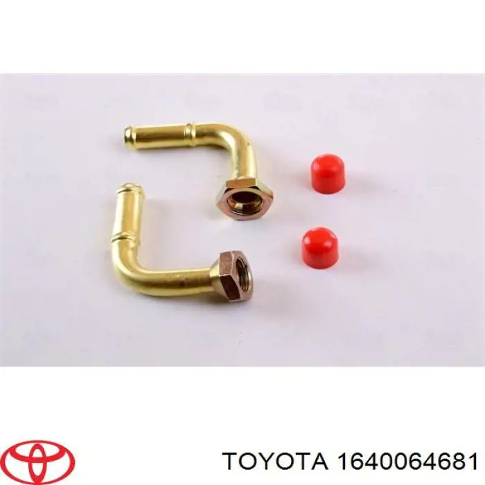 16400-64681 Toyota radiador refrigeración del motor