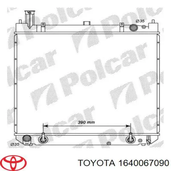 1640067092 Toyota Refrigeración del motor