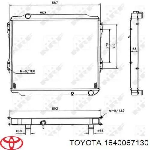 1640067130 Toyota radiador