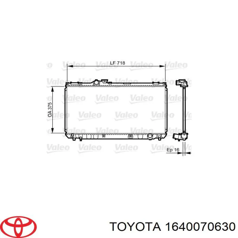 1640070630 Toyota radiador