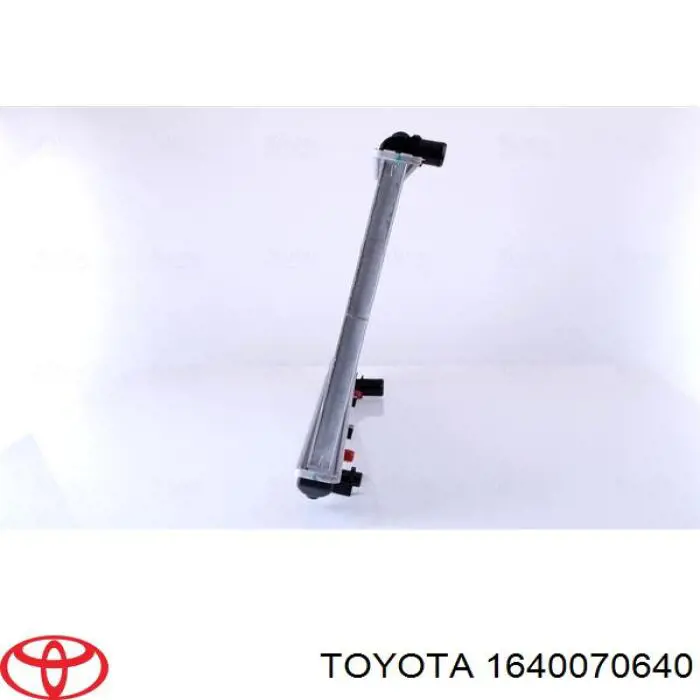 1640070640 Toyota radiador refrigeración del motor