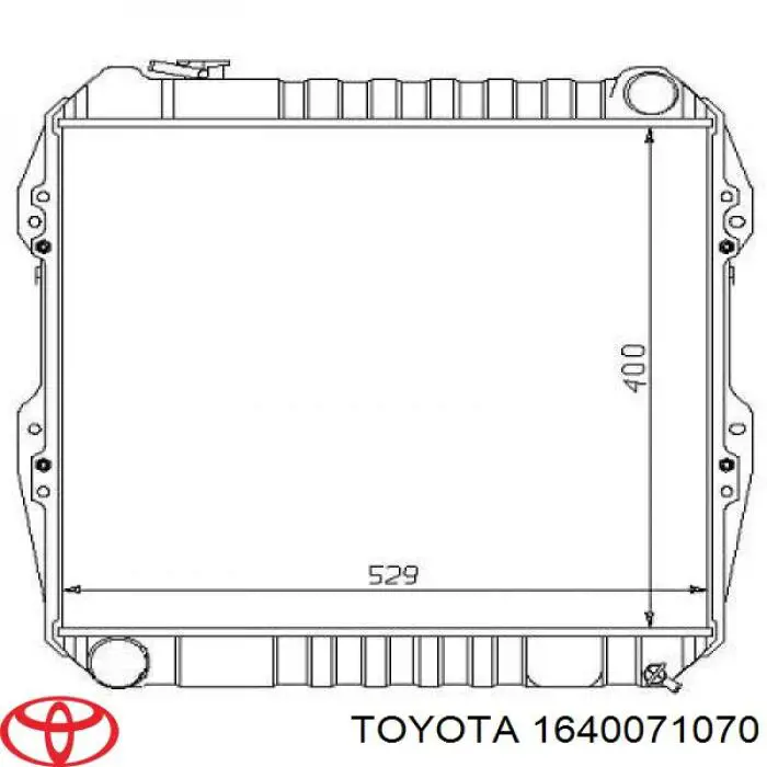 Comprar 8174082 Polcar Radiador de auto