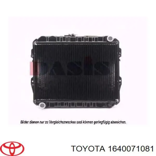 1640071081 Toyota radiador refrigeración del motor