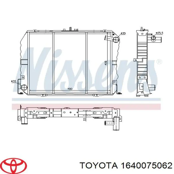 1640075062 Toyota radiador