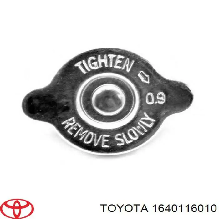 Tapa de radiador (tapón) Toyota 1640116010 precio, desde 4,58 EUR