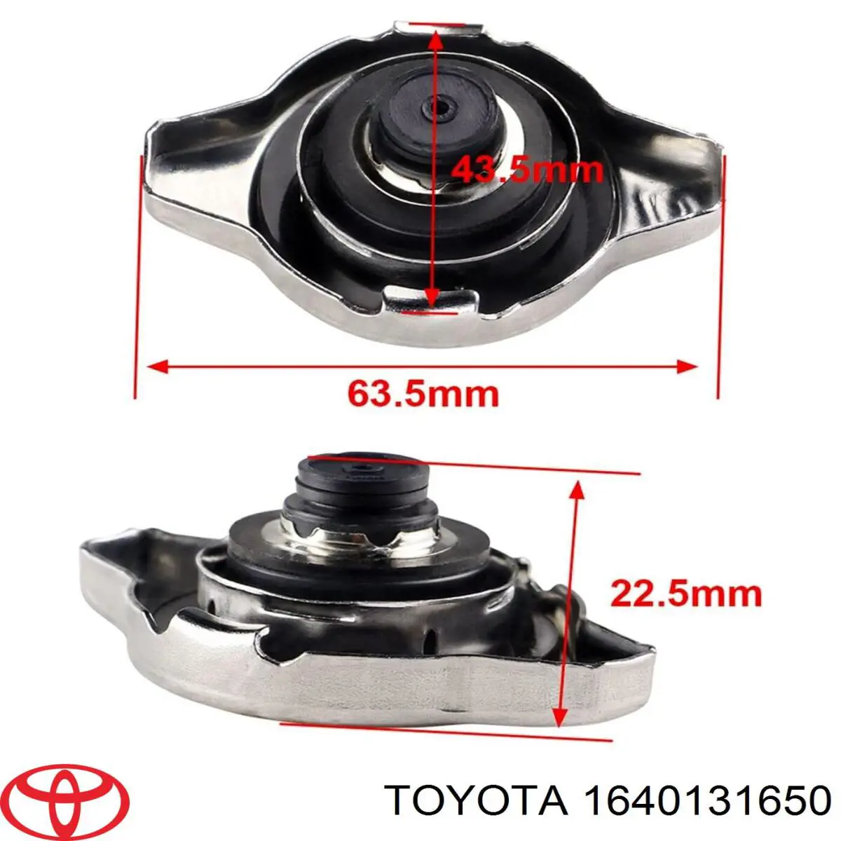Comprar 1640131650 Toyota Tapa radiador