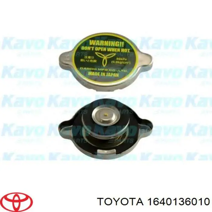Tapa de radiador (tapón) Toyota 1640136010 precio, desde 7,44 EUR