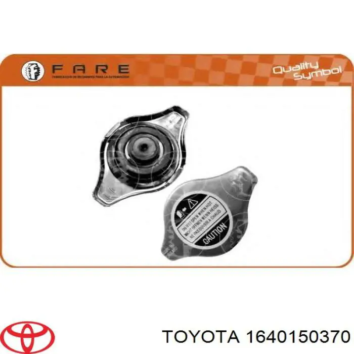 1640150370 Toyota tapón de expansión de refrigerante/anticongelante