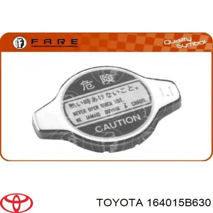 Tapa de radiador (tapón) Toyota 164015B630 precio, desde 2,66 EUR