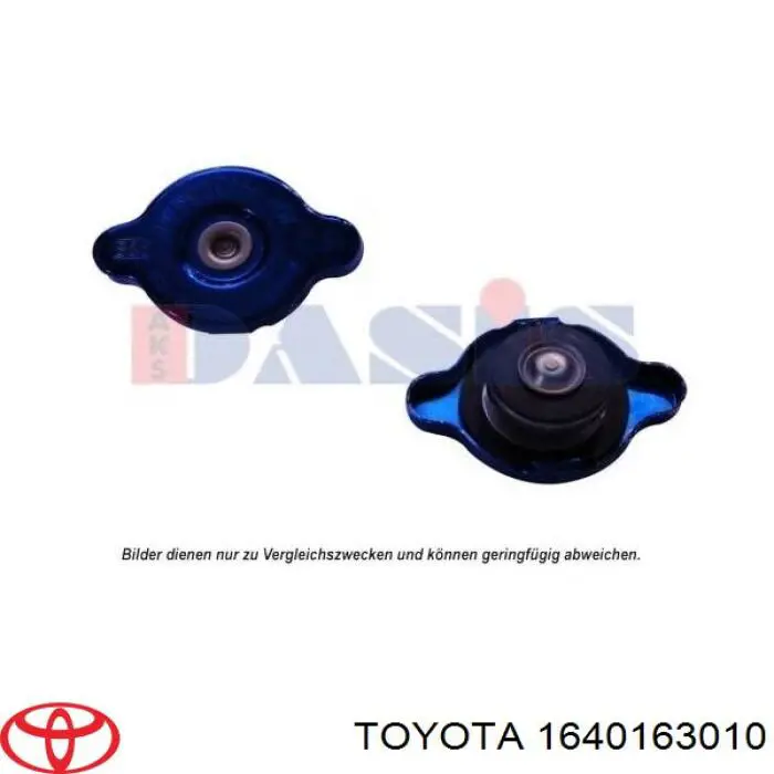 1640163010 Toyota tapa radiador