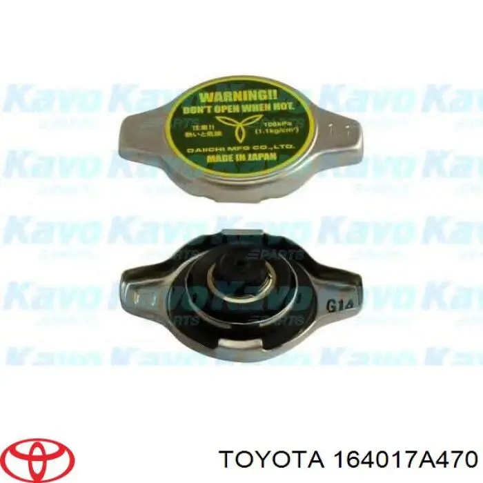 Comprar 164017A470 Toyota Tapa radiador