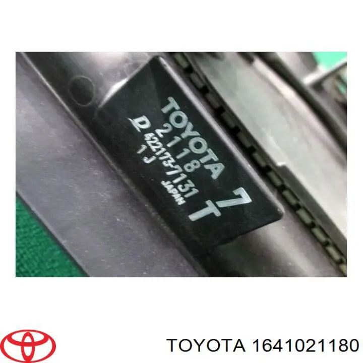 Comprar 1641021180 Toyota Radiador de auto