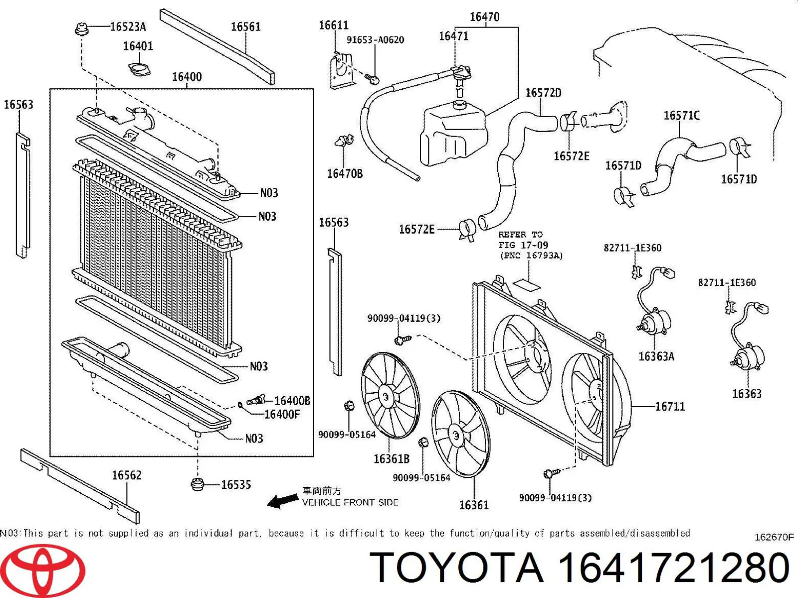 Comprar 1641721280 Toyota 