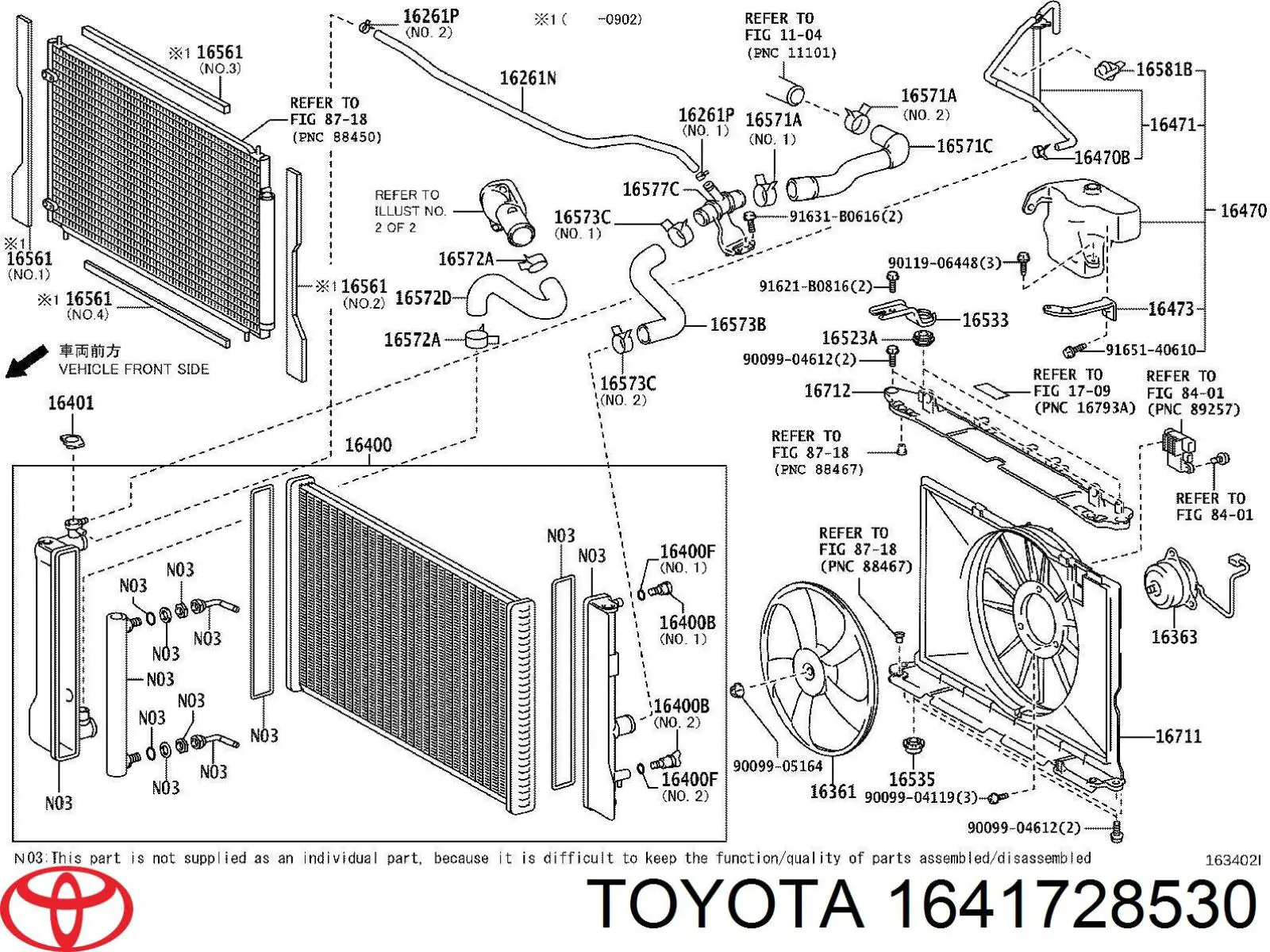  Toyota 1641728530 precio, desde 13,27 EUR
