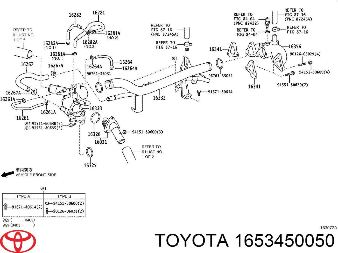  Toyota 1653450050 precio, desde 21,07 EUR