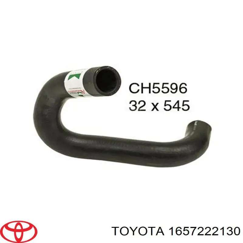 Manguera superior del radiador Toyota 1657222130 precio, desde 16,24 EUR