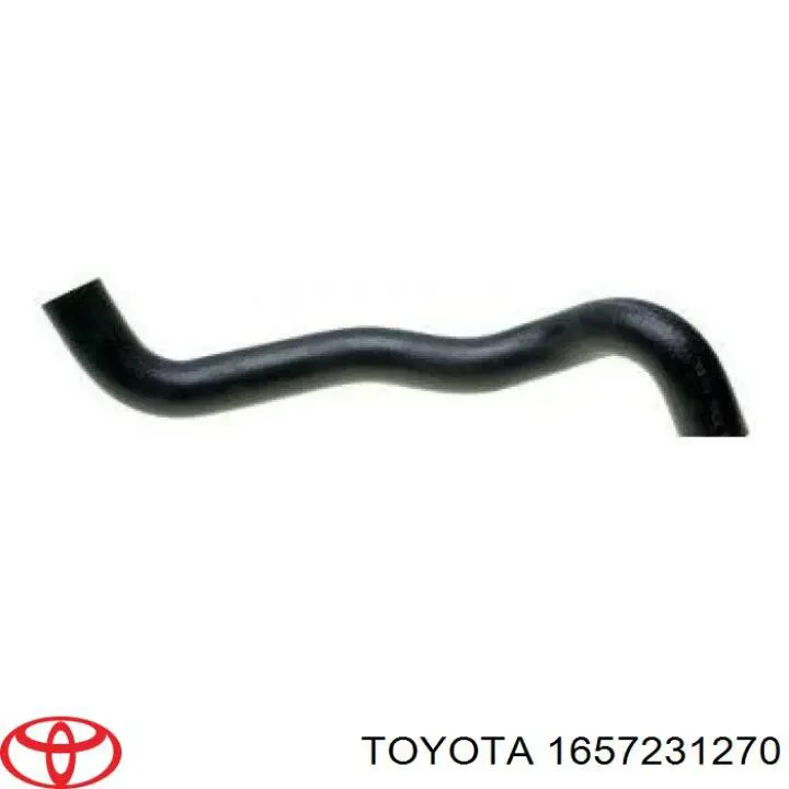 1657231270 Toyota manguera refrigerante para radiador inferiora