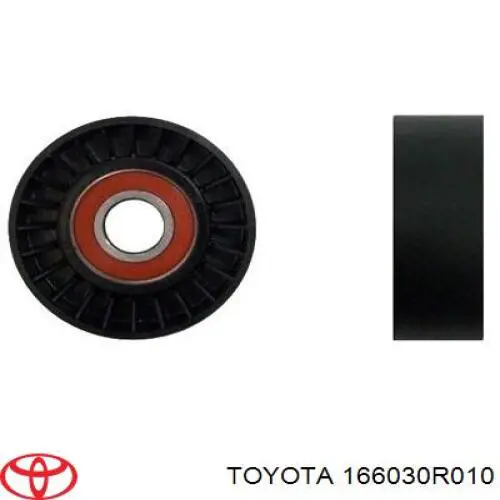 Comprar 166030R010 Toyota Polea inversión/guía, correa poli V