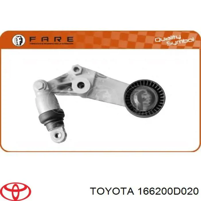 Comprar 166200D020 Toyota Tensor de correa poli V 