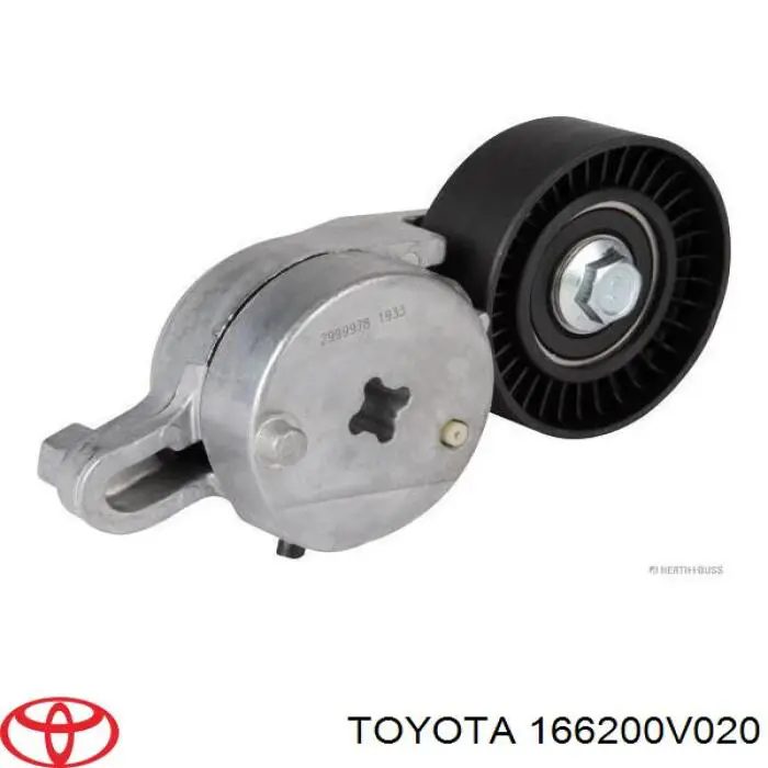 166200V020 Toyota tensor de correa poli v