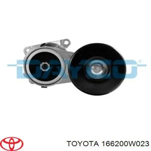 166200W023 Toyota tensor de correa, correa poli v