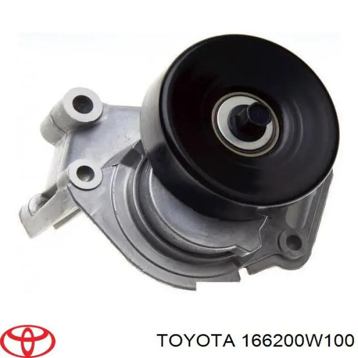 166200W100 Toyota tensor de correa poli v