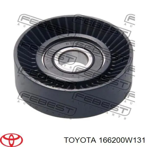 166200W131 Toyota tensor de correa, correa poli v