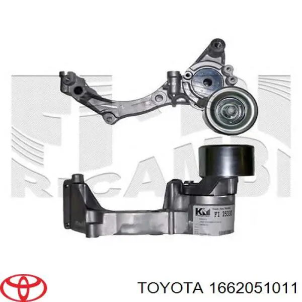 1662051011 Toyota tensor de correa, correa poli v