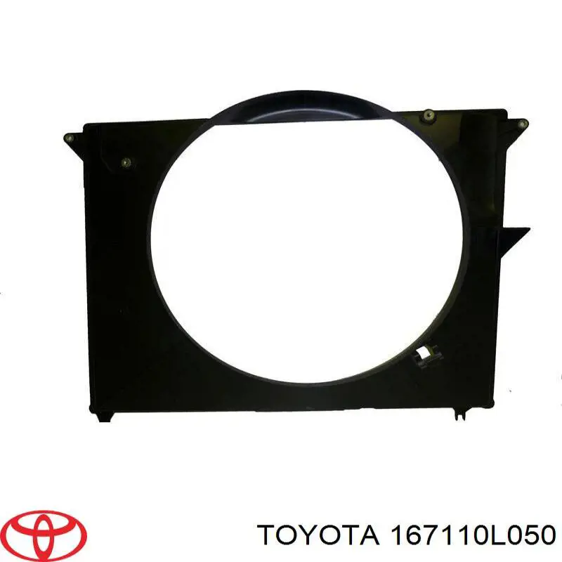 Armazón radiador para Toyota Hilux (KUN25)