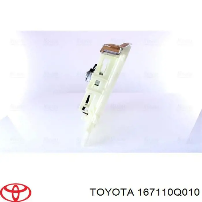 167110Q010 Toyota bastidor radiador