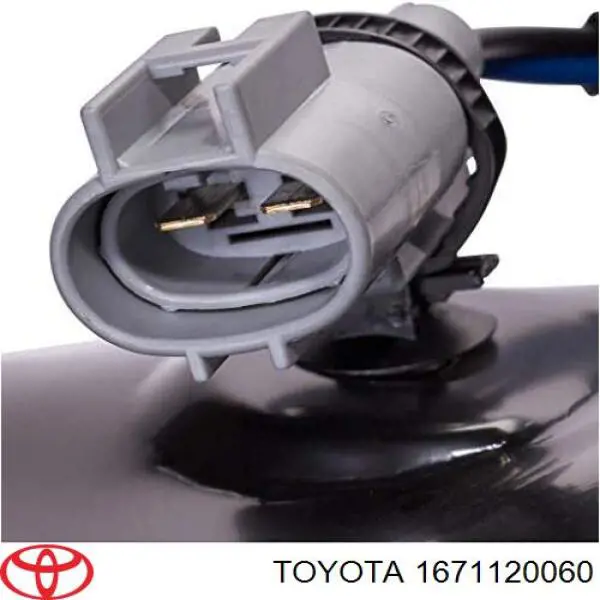 Difusor del radiador del aire acondicionado 1671120060 Toyota