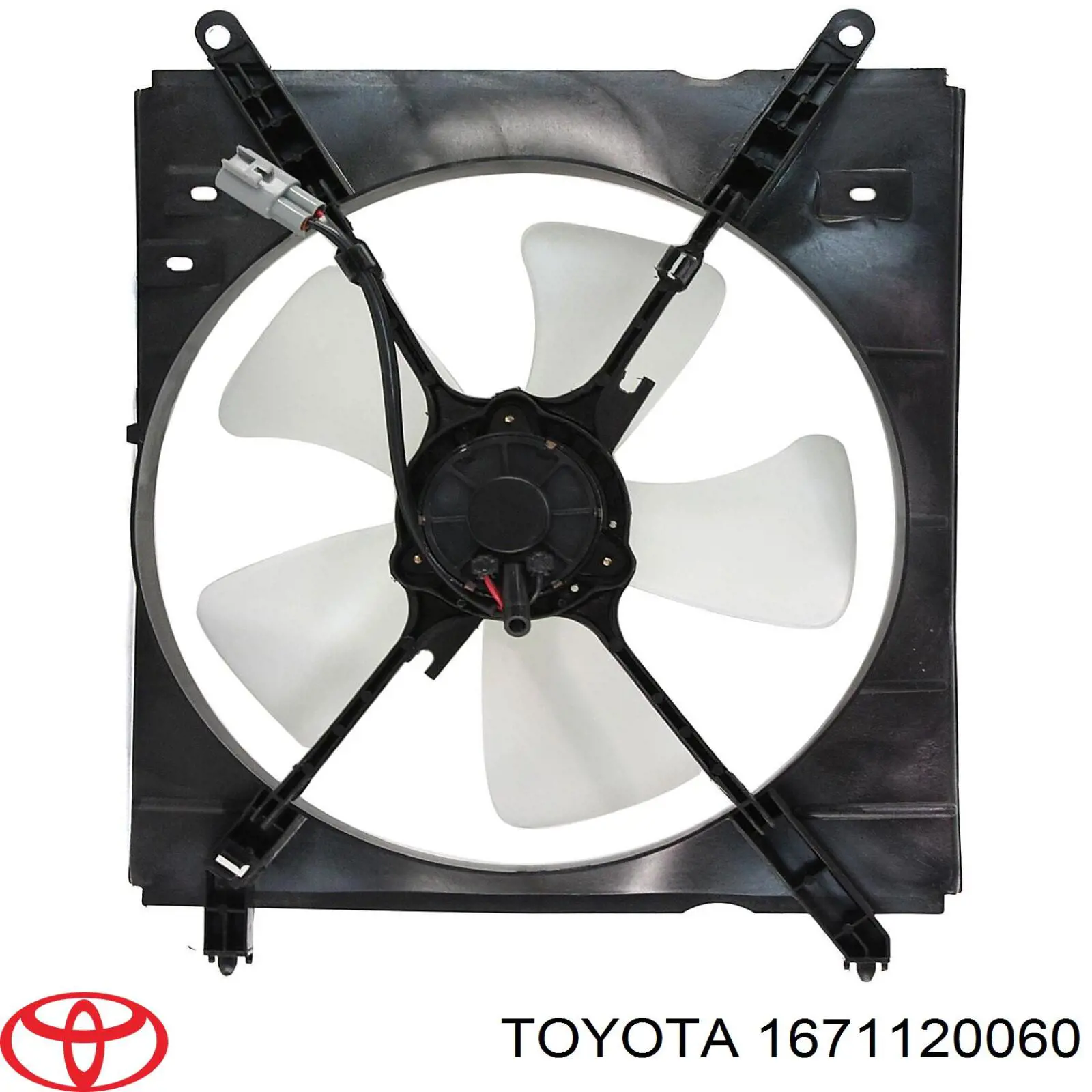 Comprar 1671120060 Toyota Difusor del radiador del aire acondicionado