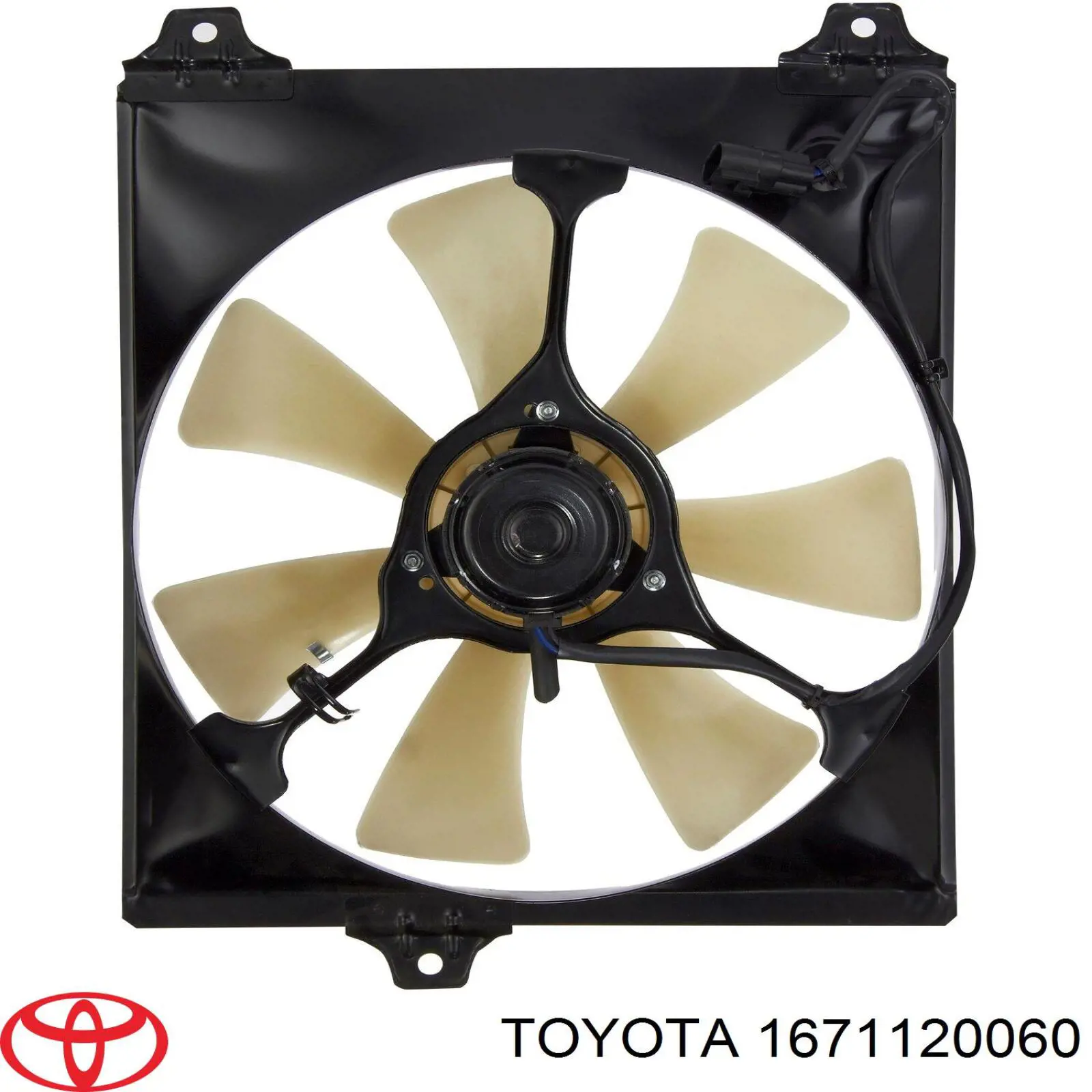 Difusor del radiador del aire acondicionado Toyota 1671120060 precio, desde 145,70 EUR