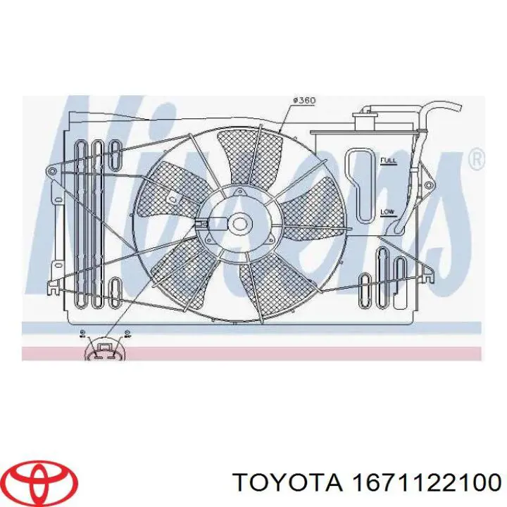 Comprar 1671122100 Toyota 