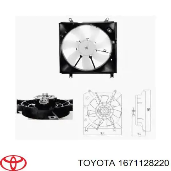 Comprar 1671128220 Toyota Bastidor, radiador