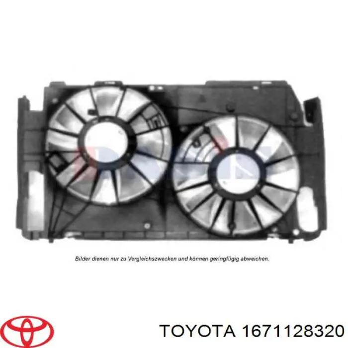 Armazón radiador para Toyota RAV4 