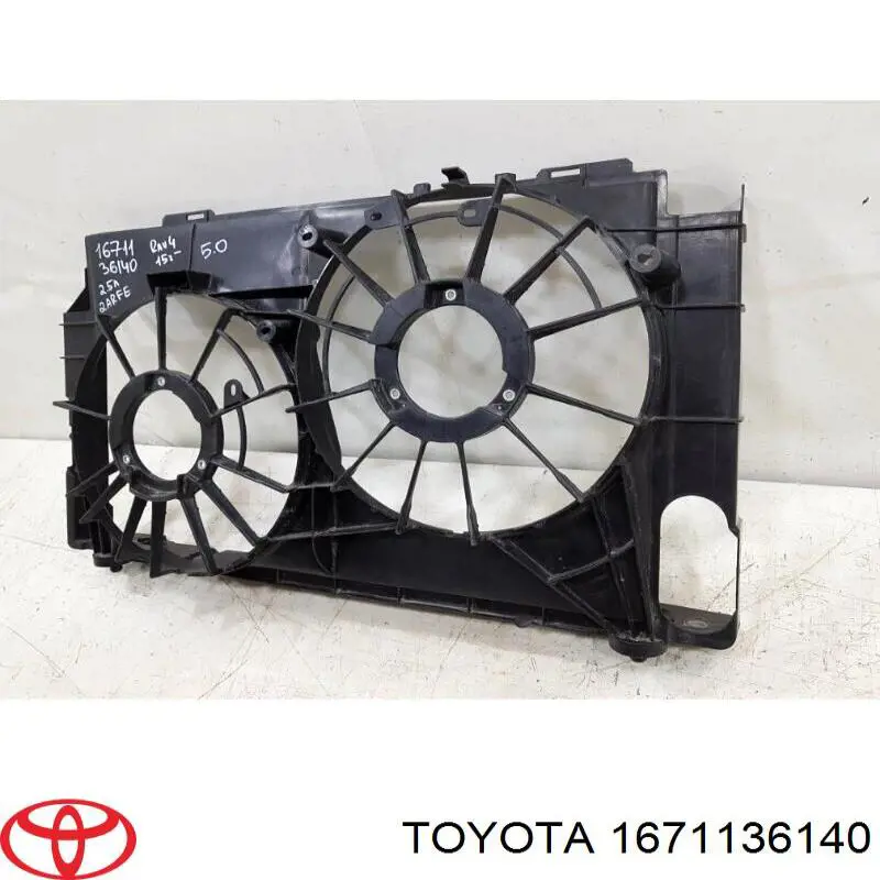 163610H300 Toyota bastidor radiador