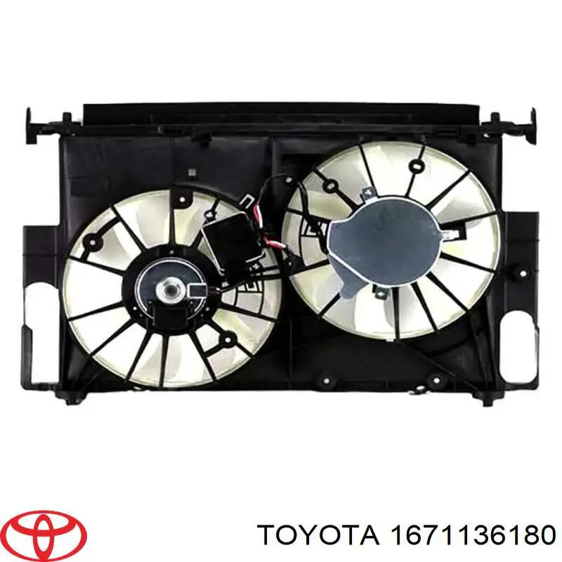 1671136180 Toyota bastidor radiador (armazón)