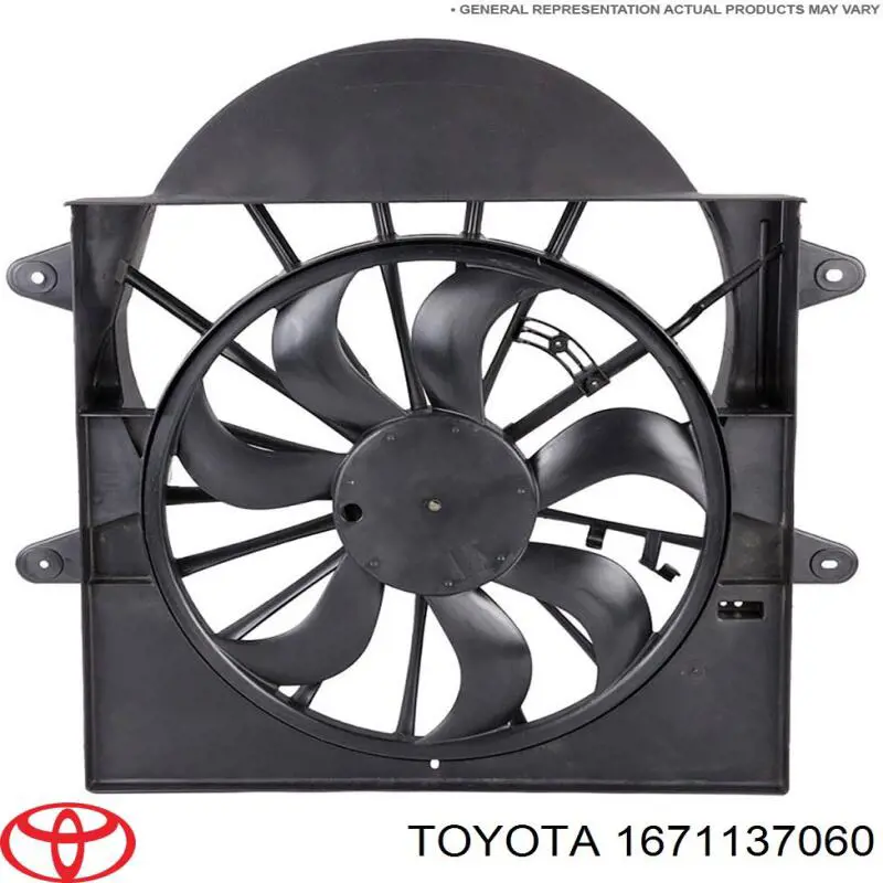 Armazón radiador para Toyota Prius (ZVW30)