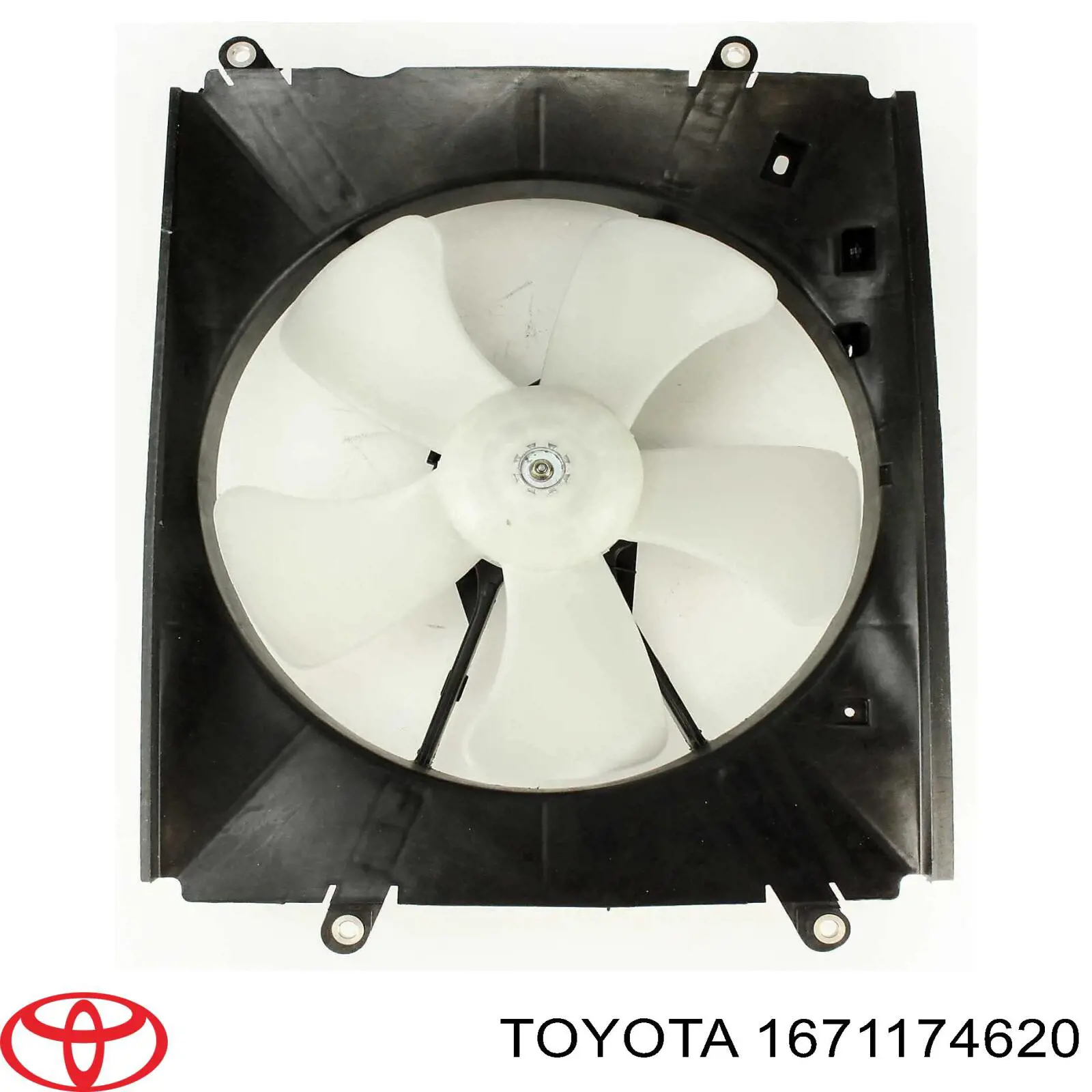 1671174620 Toyota ventilador, refrigeración del motor