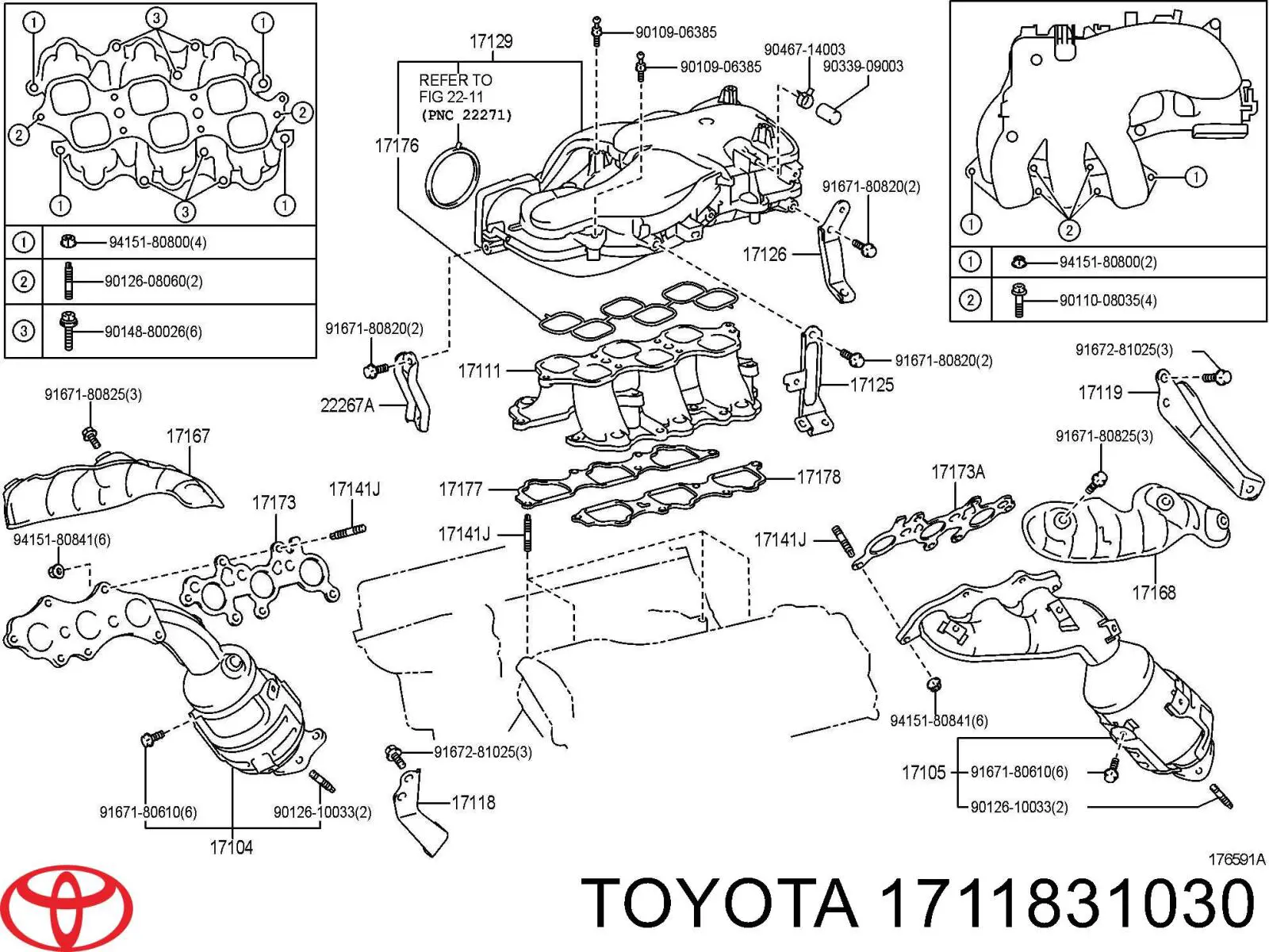 Comprar 1711831030 Toyota 