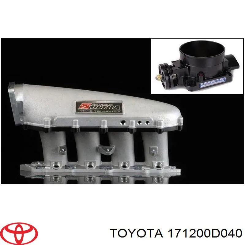 171200D040 Toyota colector de admisión