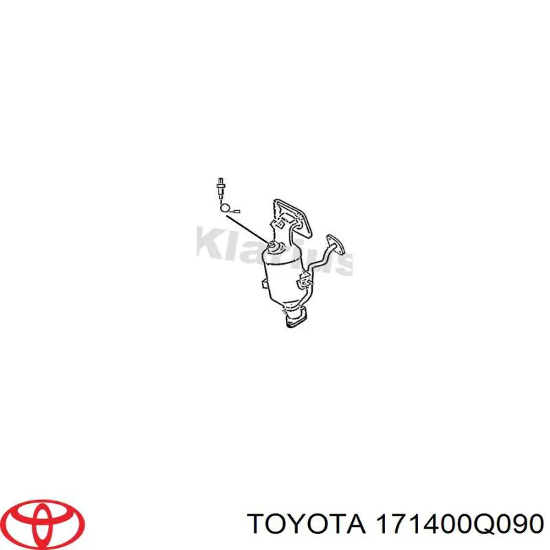 Comprar 171400Q090 Toyota Colector de escape