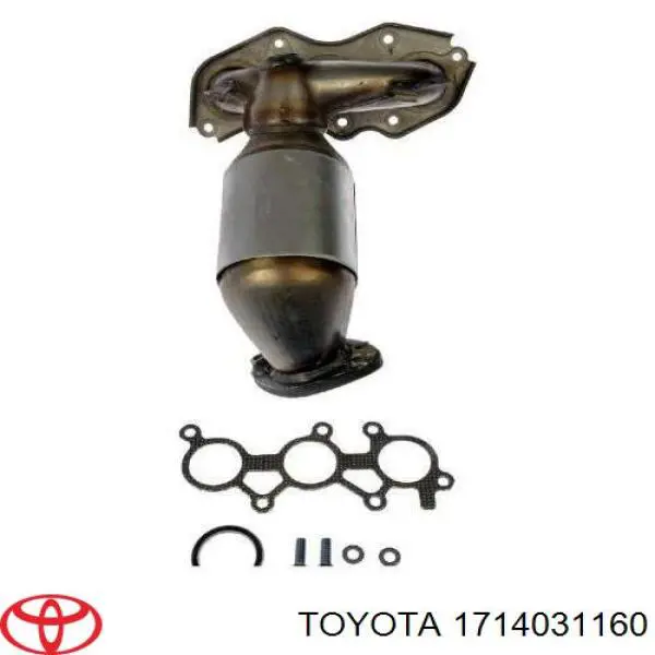 Colector de escape derecho Toyota 1714031160 precio, desde  